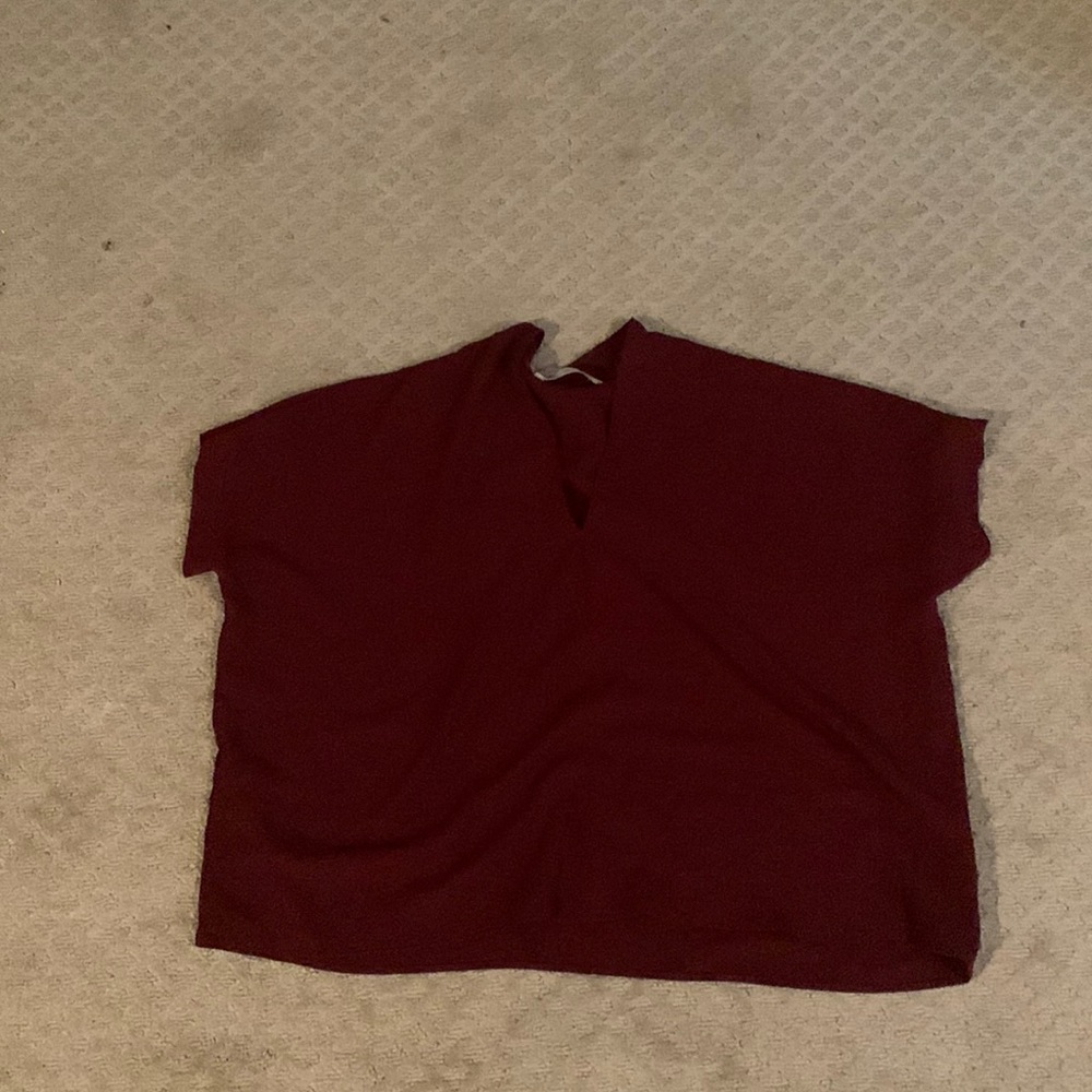 Maroon Professional Blouse